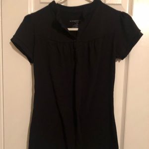 BLACK MATERNITY SHIRT